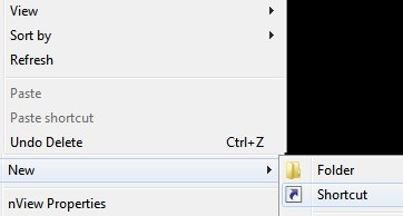 Create shortcut